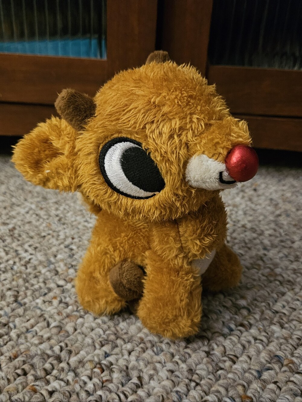 Bark Rudolph The Red Nosed Reindeer Dog Toy - Picture 1 of 7